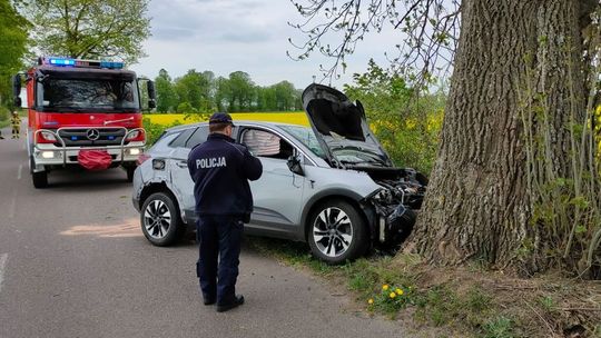 67-letni tczewianin spowodował wypadek w Lichnowach. Okazało się, że kierował pod wpływem alkoholu