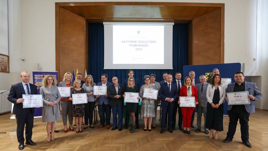 Aktywne Sołectwo Pomorskie. Wśród nagrodzonych dwie miejscowości z powiatu tczewskiego