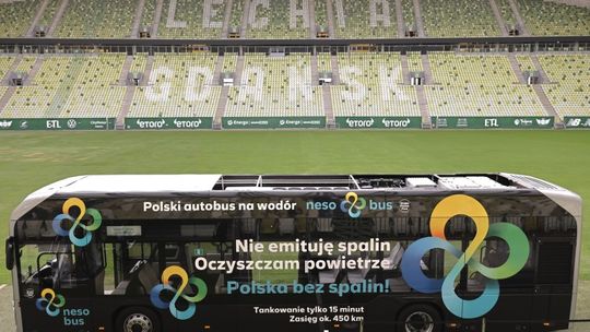 Autobus na wodór wyrusza w trasę po Gdańsku