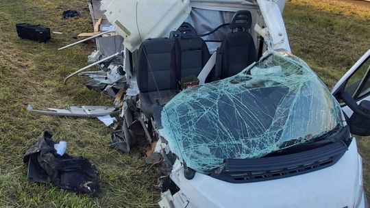 Autostrada A1: Groźny wypadek na wysokości miejscowości Ulkowy