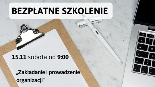 Bezpłatne szkolenie dla pomorskich organizacji pozarządowych w Tczewie