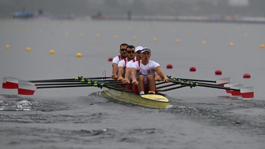 Wioślarstwo: Polska czwórka podwójna z Mateuszem Biskupem nie zawiodła!