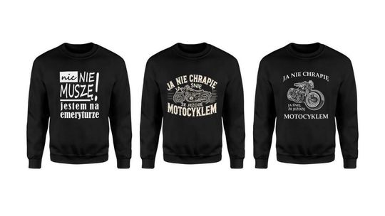 Bluzy męskie ze śmiesznymi napisami - wyraź siebie z humorem