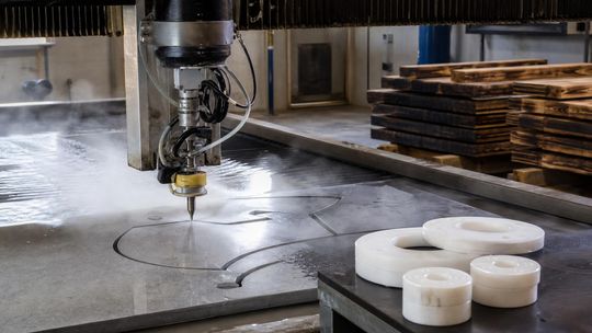 Cięcie wodą i materiały odporne: zastosowania w produkcji i budownictwie