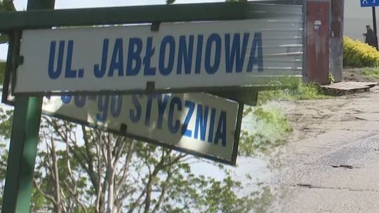 Czy miasto wyremontuje ulicę Jabłoniową?