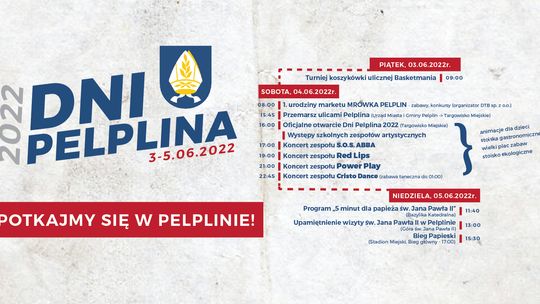 "Dni Pelplina 2022" odbędą się w pierwszy weekend czerwca. Jakie atrakcje zaplanowano?