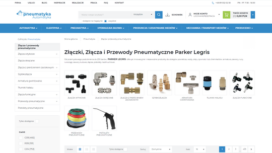 Do czego wykorzystuje się złączki pneumatyczne?