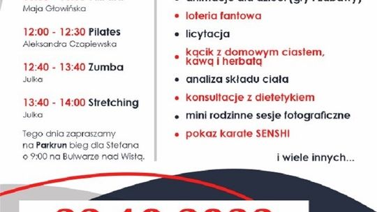 Dobro wraca! 22 października odbędzie się piknik i parkrun na rzecz chorego tczewianina