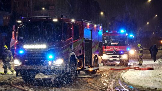 Dwa pożary jednego dnia. Straż pożarna w środę miała ręce pełne roboty