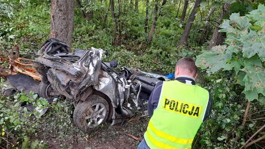 Dwa śmiertelne wypadki w powiecie starogardzkim