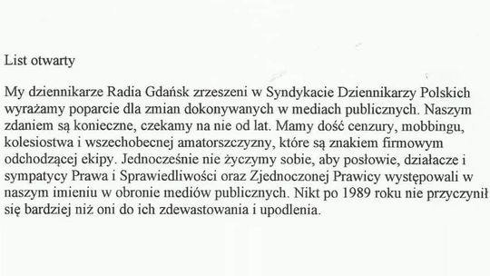 Dziennikarze Radia Gdańsk: "Mamy dość cenzury, mobbingu, kolesiostwa i amatorszczyzny"