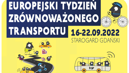 Europejski Tydzień Zrównoważonego Transportu w Starogardzie Gdańskim [HARMONOGRAM]