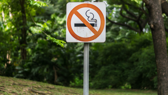 Gigantyczny mandat za palenie w miejscach publicznych