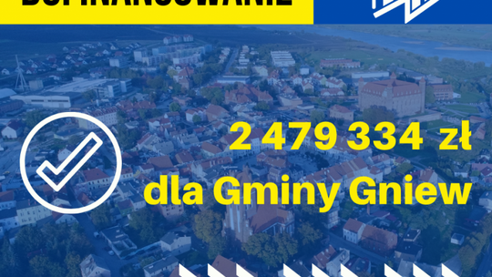 Gmina Gniew: Będą remonty dróg. Prawie 2,5 mln złotych dofinansowania
