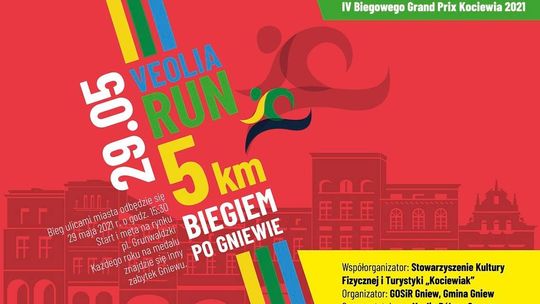 Gniew: II edycja VEOLIA RUN wystartuje w najbliższą sobotę