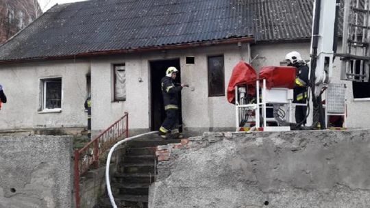 Gniew. Tragiczny w skutkach pożar budynku mieszkalnego