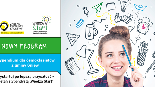 Gniew: "Wiedza Start" - stypendia dla ósmoklasistów, których pasją jest matematyka