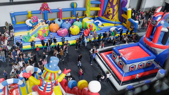 Halowy festiwal dmuchańców w Tczewie