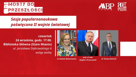 Historia Pomorza i II wojny światowej na sesji naukowej w Tczewie. Sprawdź program wydarzenia