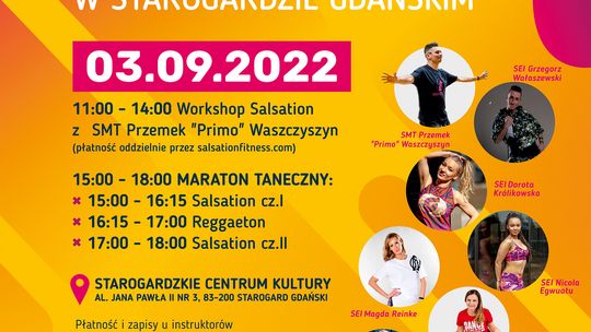 I Maraton Taneczny Salsation w Starogardzkim Centrum Kultury