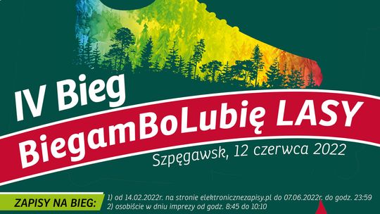 IV Bieg "BiegamBoLubię Lasy". Trwają zapisy