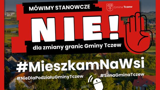 Jednogłośny apel Rady Gminy Tczew w sprawie zmian granic administracyjnych