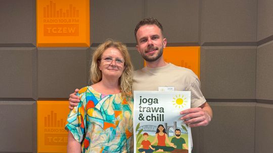 Największa sesja jogi pod gołym niebem w Tczewie [ROZMOWA]