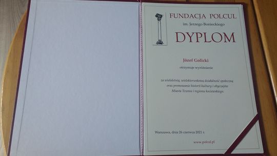 Józef Golicki, organizator Festiwalu Ciechowskiego, doceniony nagrodą POLCUL