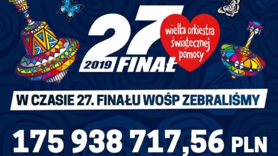 Kolejny rekord WOŚP! Prawie 176 milionów złotych na zakup sprzętu medycznego