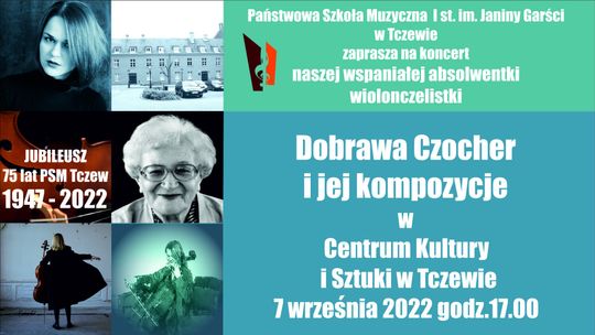 Koncert Dobrawy Czocher. Państwowa Szkoła Muzyczna w Tczewie świętuje 75-lecie [ROZMOWA]