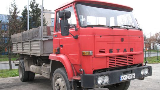 Konwój STAR-a - 18 sierpnia na Bulwarze Nadwiślańskim