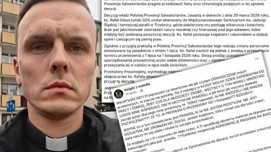 „Ksiądz z osiedla” kontra zakon. Padły mocne słowa