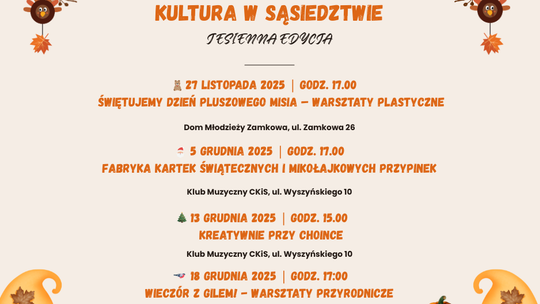 Rodzinne warsztaty w CKiS: zabawa, rękodzieło i przygotowania do Bożego Narodzenia