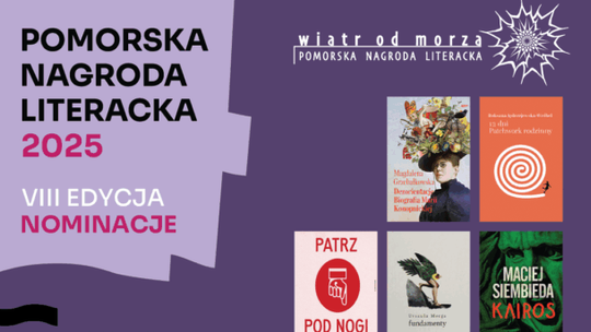 Literacki "Wiatr od morza". VIII edycja Pomorskiej Nagrody Literackiej