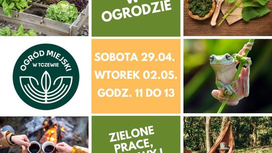 Majówka w Ogrodzie Miejskim w Tczewie. Co przygotowano?