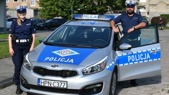 Malbork: Policjanci pomogli kobiecie dotrzeć na porodówkę