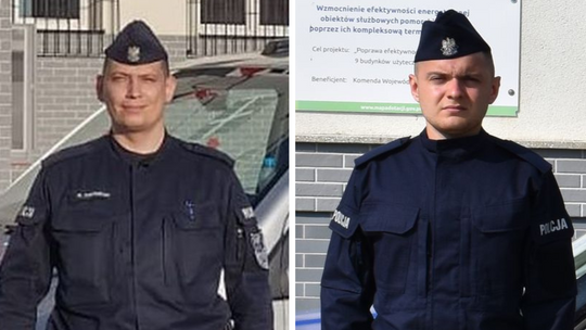 Malborscy policjanci resuscytacją uratowali życie 48-latkowi