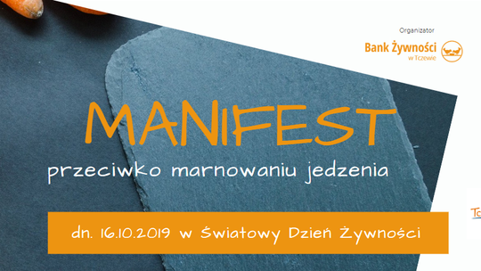 Manifest przeciwko marnowaniu jedzenia z okazji Światowego Dnia Żywności