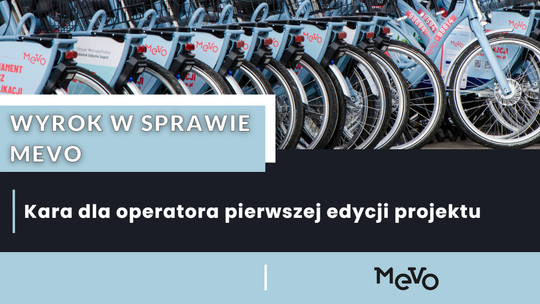 Nextbike ma zapłacić dodatkowe 4 miliony złotych kary. Jest wyrok w sprawie Mevo 1.0