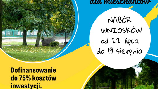 Mieszkańcy Starogardu mogą już składać wnioski w kolejnej edycji "w ZIELone graMY"
