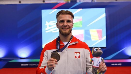 Miłosz Sabiecki z brązowym medalem Igrzysk Europejskich