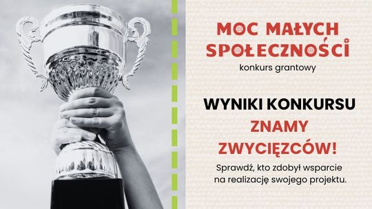 Moc Małych Społeczności, czyli wsparcie dla lokalnych działań i na rozwój organizacji [WYNIKI KONKURSU]