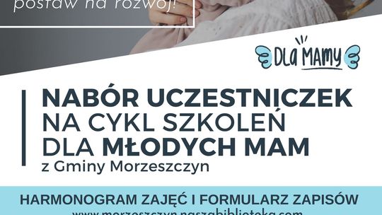 Morzeszczyn: Cykl szkoleń dla młodych mam 