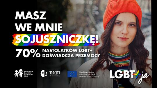 "Mówię wprost i głośno: LGBTQ+ to nie ideologia. LGBTQ+ to ludzie." Rusza nowa kampania Fundacji Dajemy Dzieciom Siłę