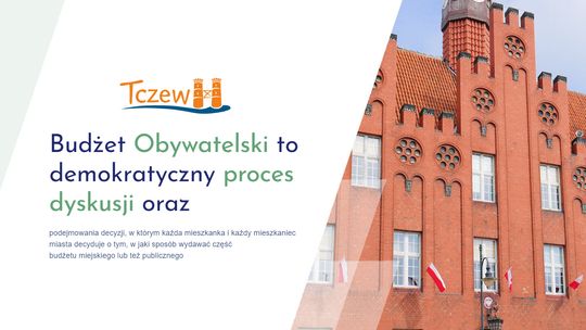 18 projektów wpłynęło do Budżetu Obywatelskiego Tczewa na 2024 rok [AKTUALIZACJA]