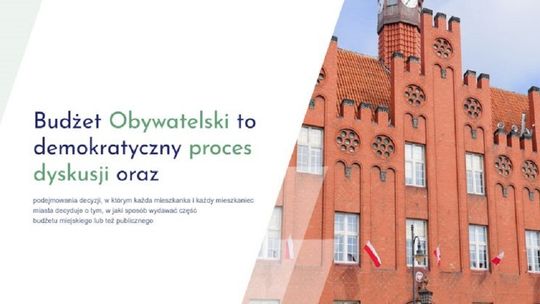 Na te projekty będzie można głosować w budżecie obywatelskim Tczewa