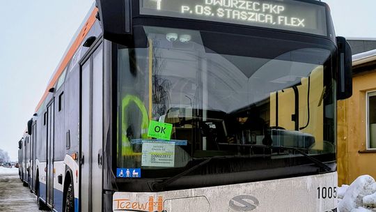 "Na zewnątrz zimno, ale w komunikacji miejskiej gorąca atmosfera" Nowe elektryki na ulicach Tczewa