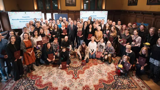 Szansa dla artystów z regionu: Trwa nabór na stypendia Marszałka Województwa Pomorskiego