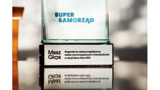 Nagroda "Super Samorząd" dla Gminy Pruszcz Gdański