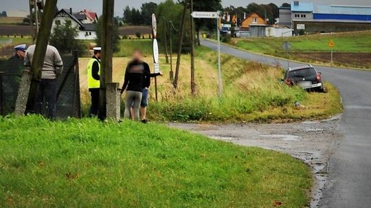 Narkowy: 9-latek wjechał rowerem pod nadjeżdżający samochód